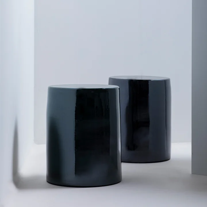 Serax - Pawn Beistelltisch, Ø 34,8 cm, dunkelrot