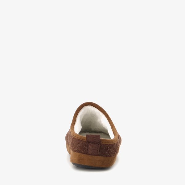 Thuis heren pantoffels bruin