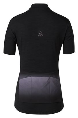 Maillot Manches Courtes Femme 7Mesh Horizon Phantom Gris