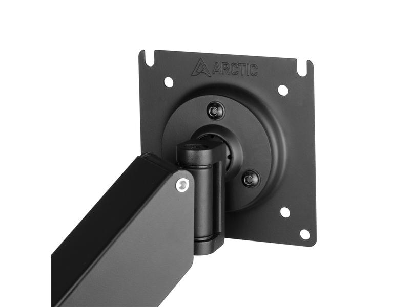 Arctic Cooling Tischhalterung X1-3D bis 10 kg – Schwarz mat Halterung für Bildschirme im Format 16:9 mit einer Bildschirmdiagonale von max. 40
