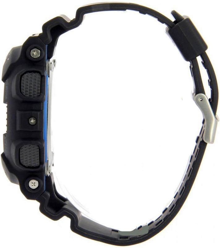 Casio G-Shock GA-100-1A2ER Herenhorloge - Zwart - Sportief Design
