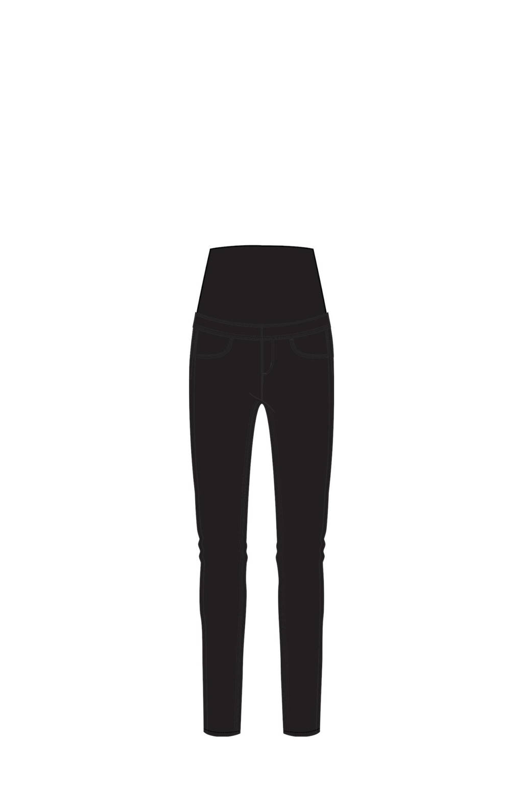 VERO MODA MATERNITY skinny zwangerschapstregging VMMELVA zwart