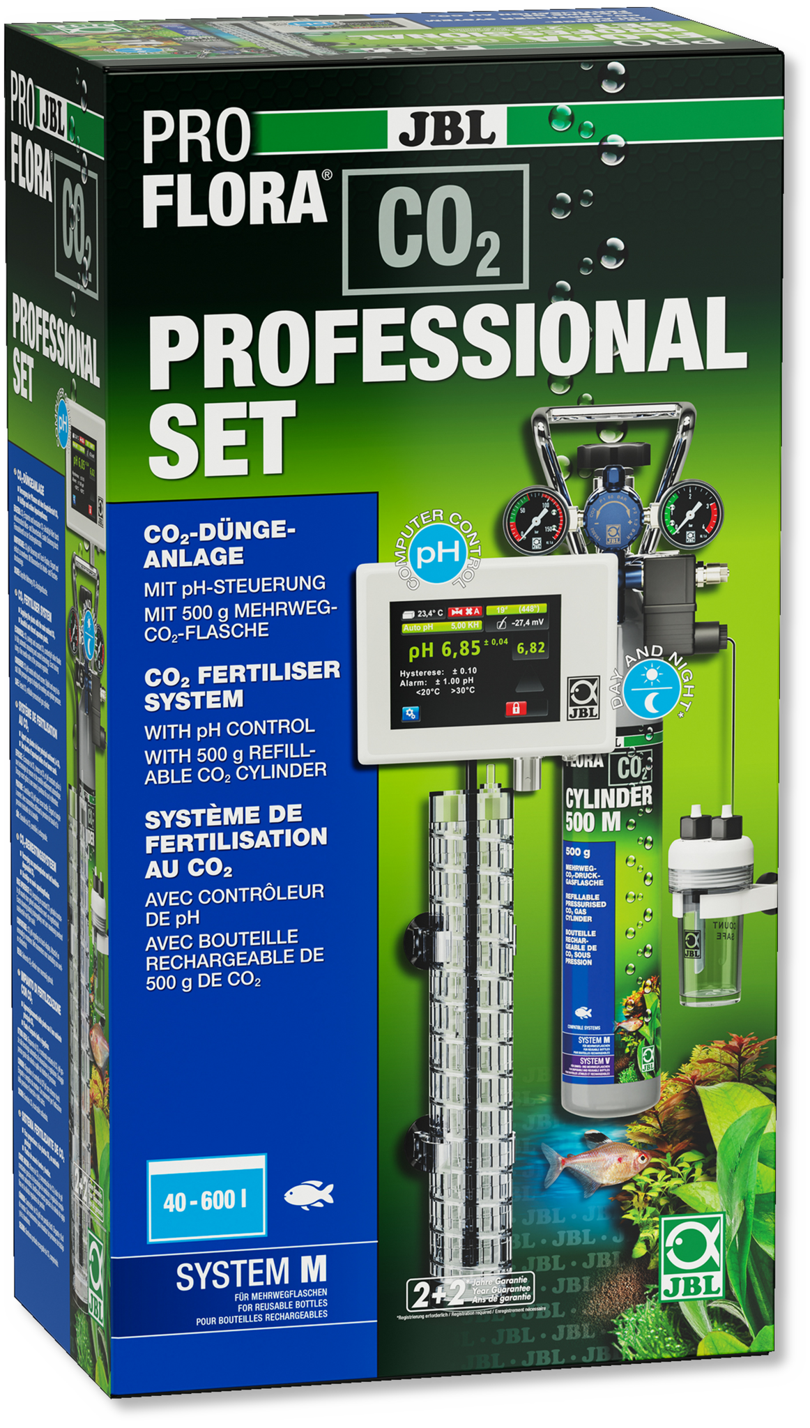 JBL Proflora Co2 Professional Set M | Hervulbare set