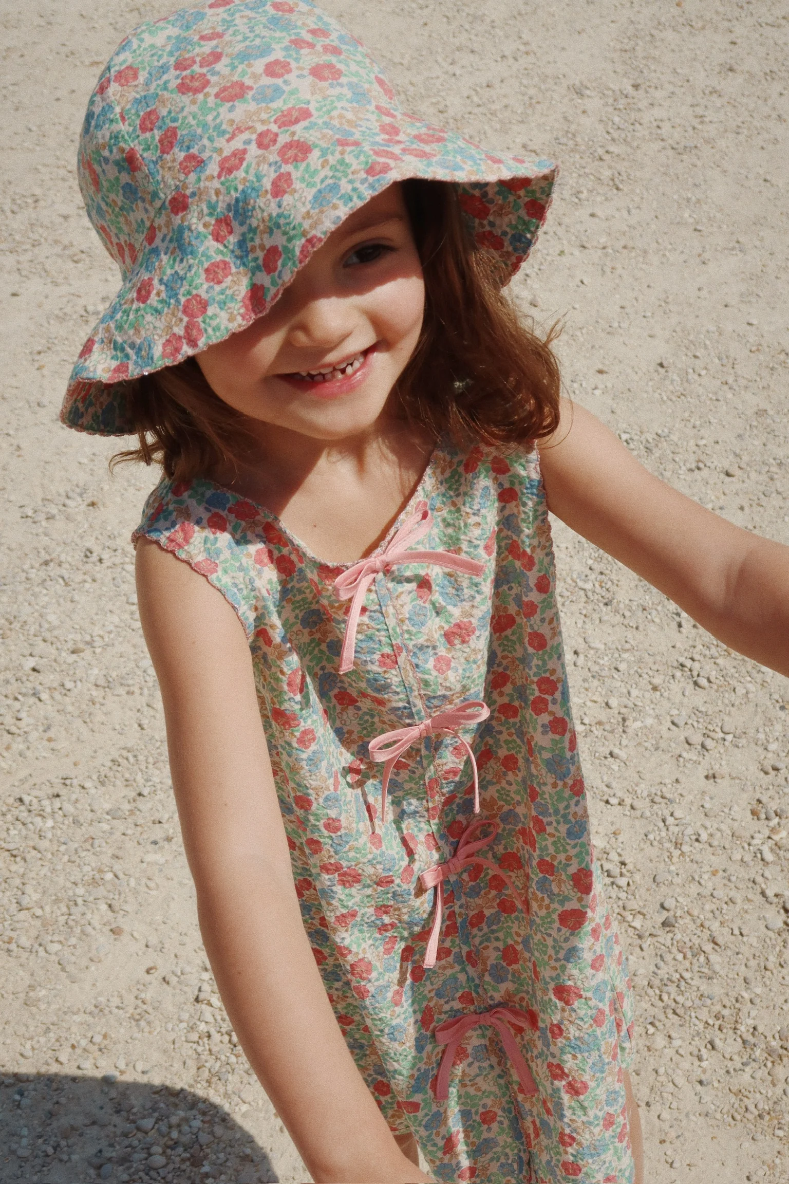 Elin bow kjole - fiola - 12M