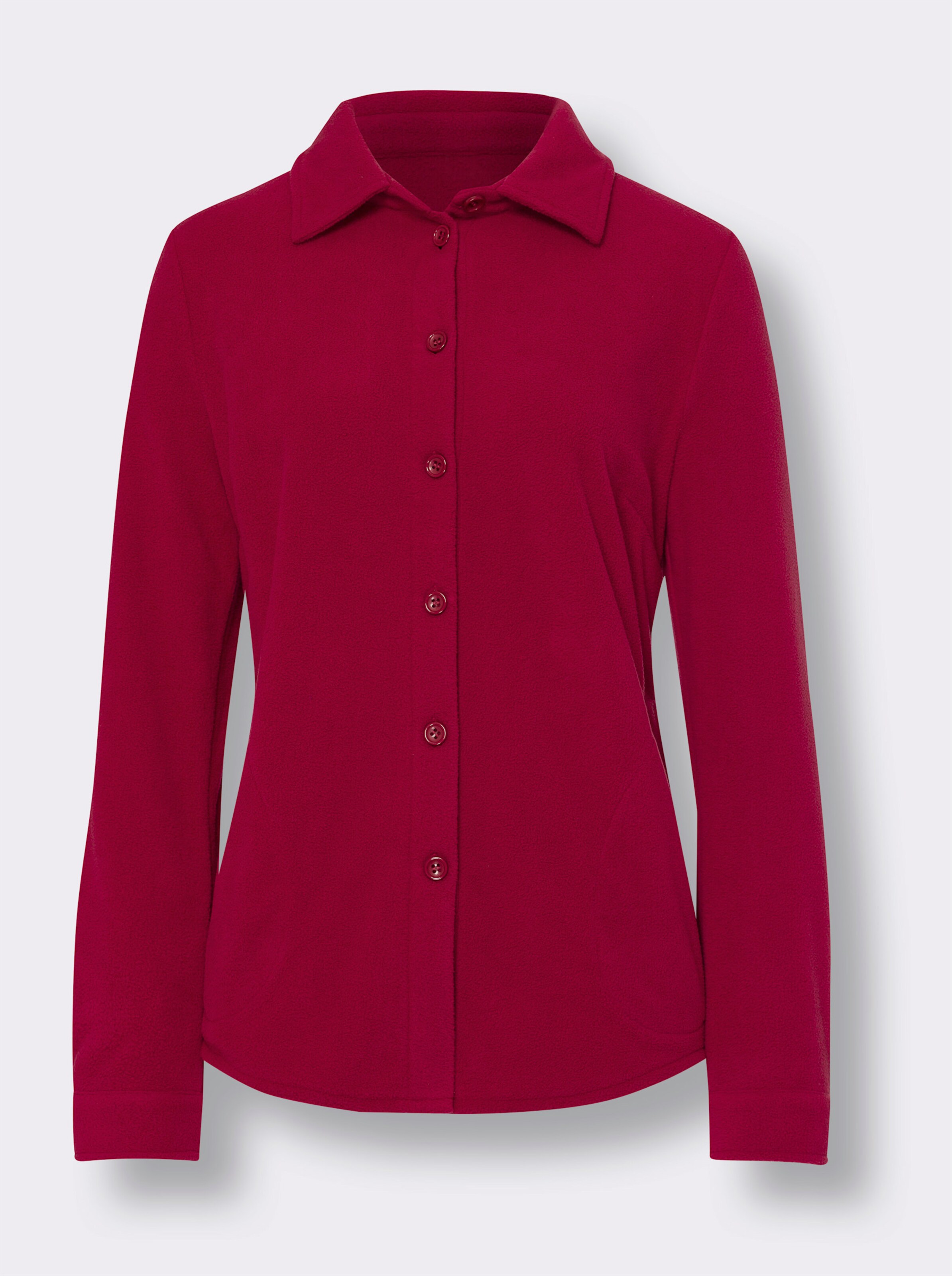 Fleece-Bluse