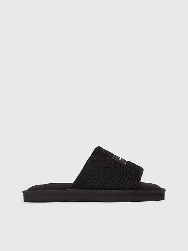 Pantufas de pele de carneiro sintética