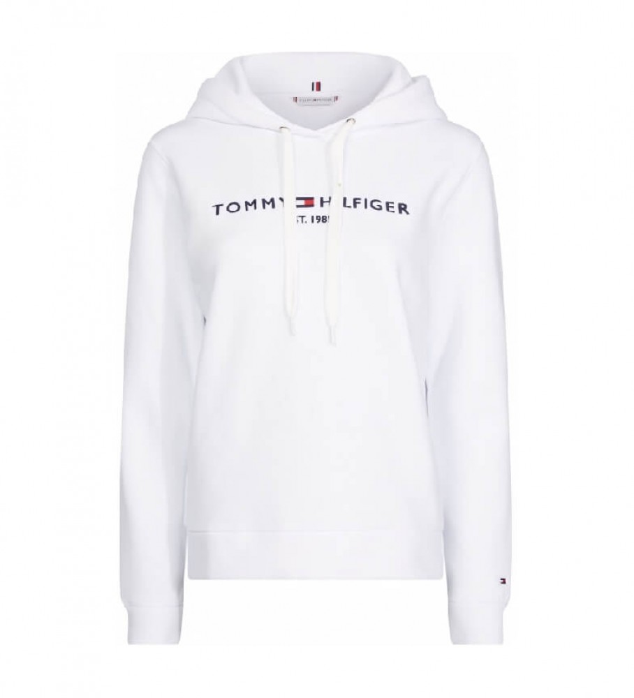 Moletom Tommy Hilfiger Heritage Hilfiger, branco