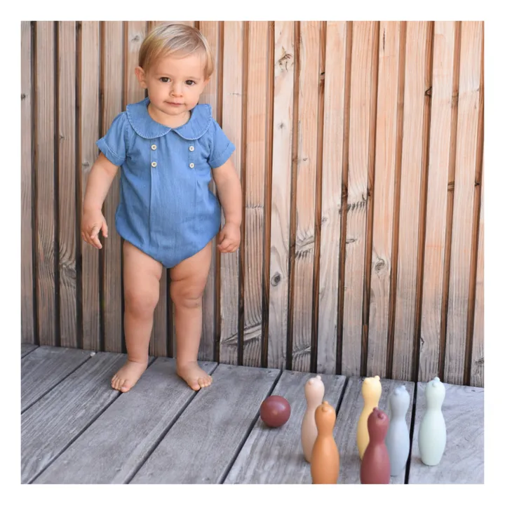 Lililotte Barboteuse Denim Jacques | Denim