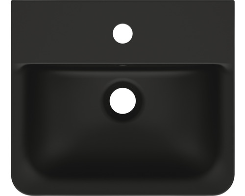 Ideal Standard handwastafel Connect Air 40 x 35 cm mat zwart E0307V3