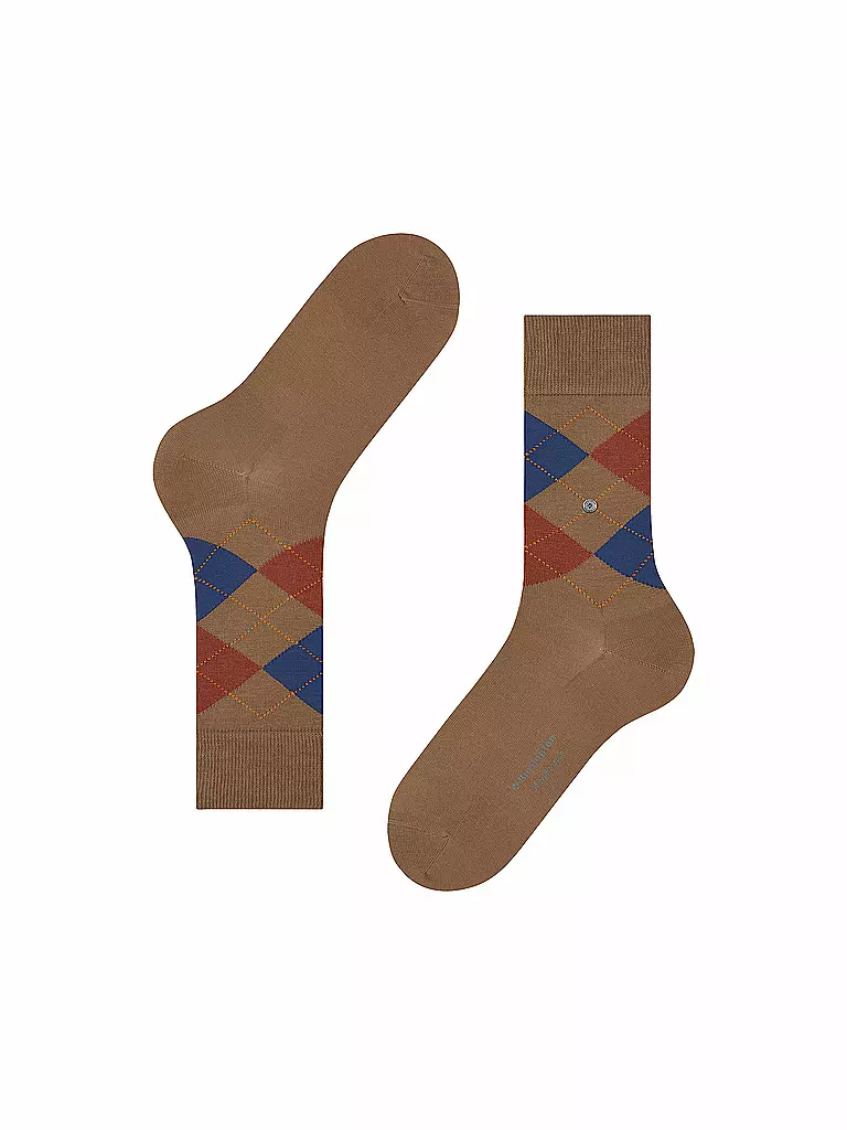 BURLINGTON Herren Socken MANCHESTER 40-46 hazelnut braun