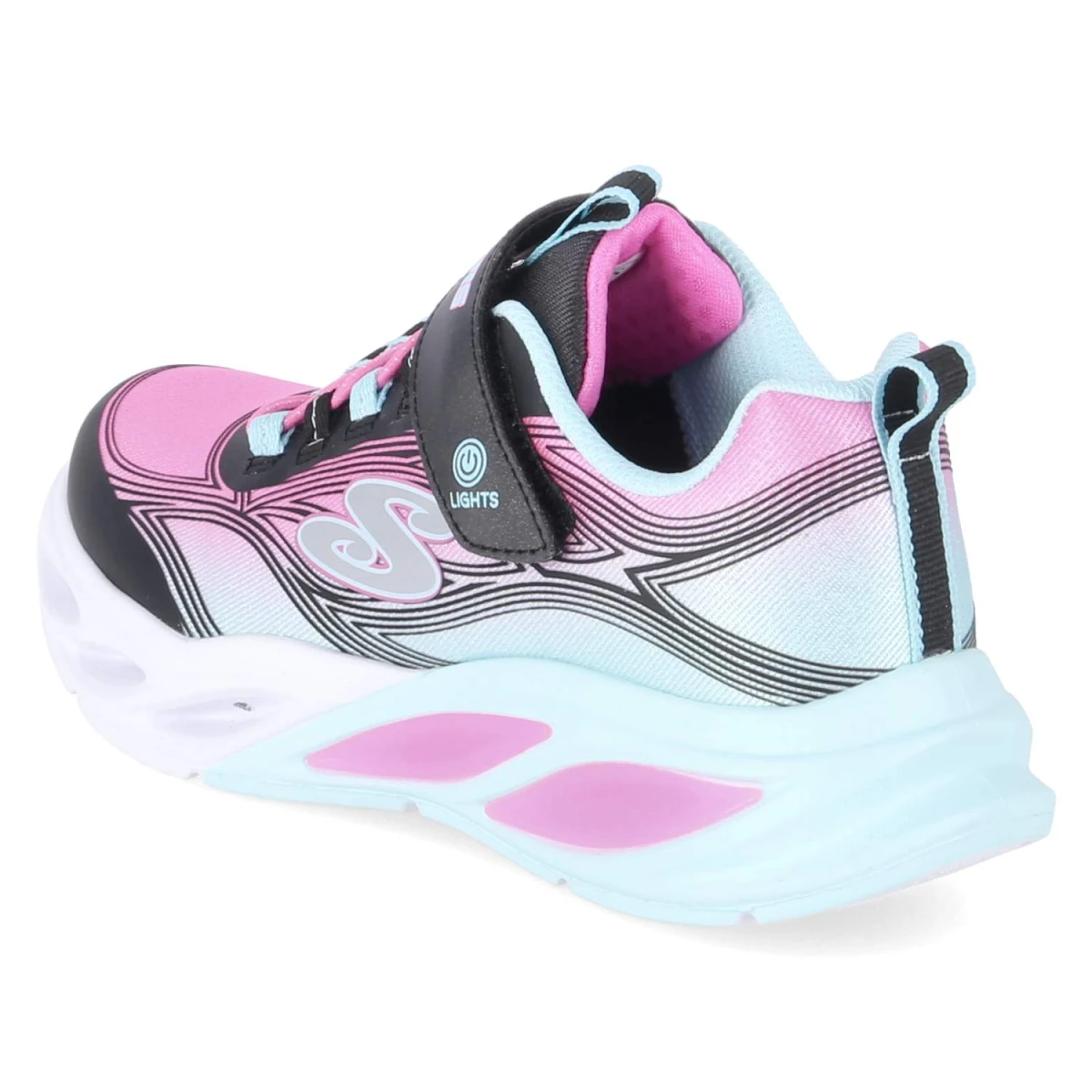 SkechersLow Sneaker LIGHTS: COSMIC GLO - bkmt