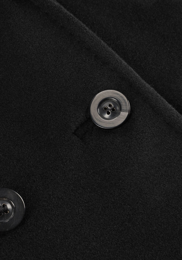 zwarte max mara mantel madame