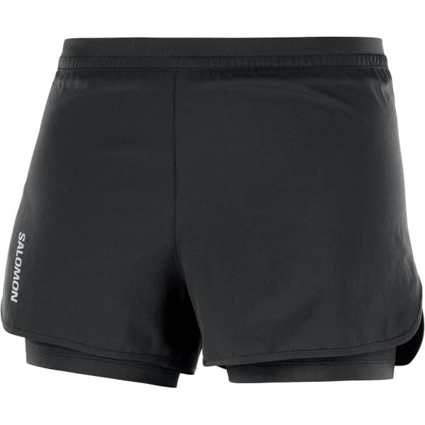 Short trail SALOMON CROSS 2IN1 SHORT W 25 DEEP BLACK