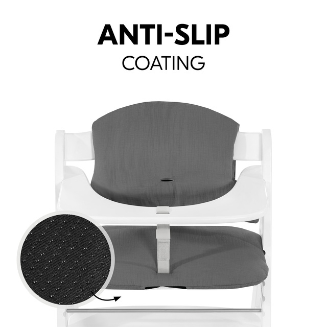 Hauck Pad Select Sittepute, Muslin Dark Grey