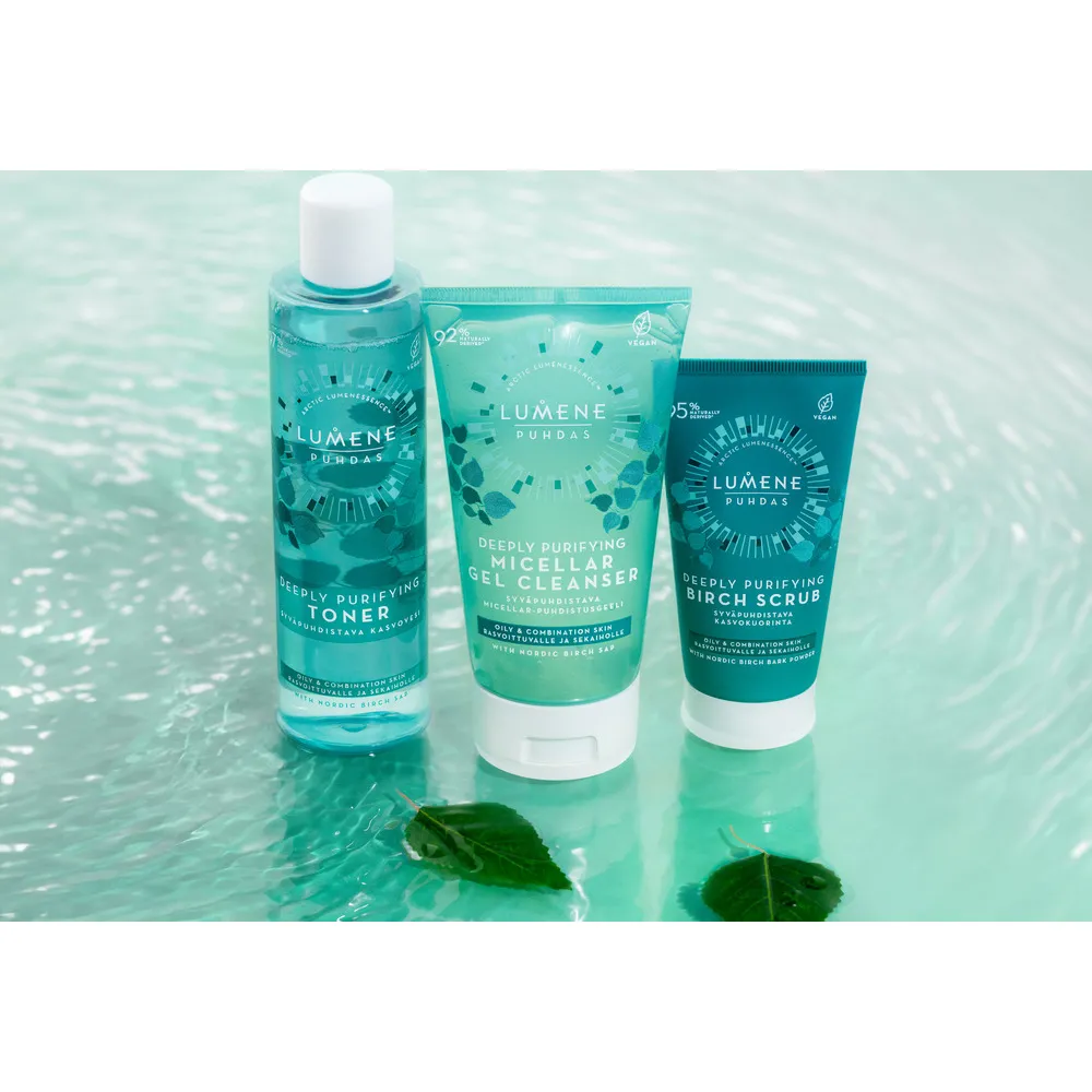 Lumene Deeply Purifying Micellar Gel Cleanser - 150 ml.