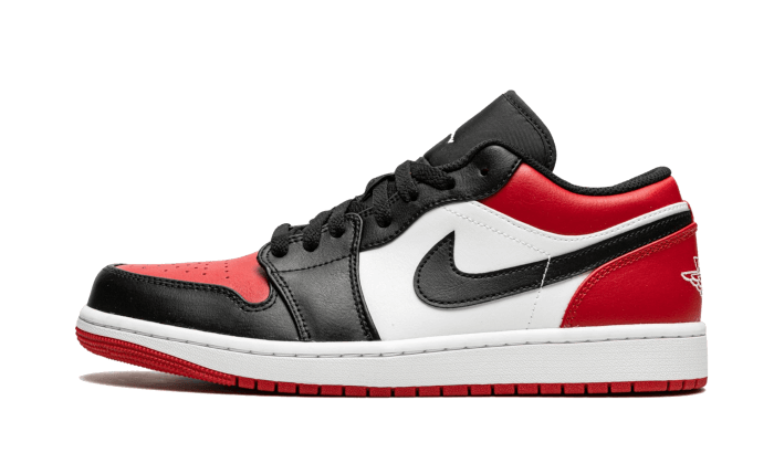 Air Jordan 1 Low Bred Toe (2021) - 48h Delivery