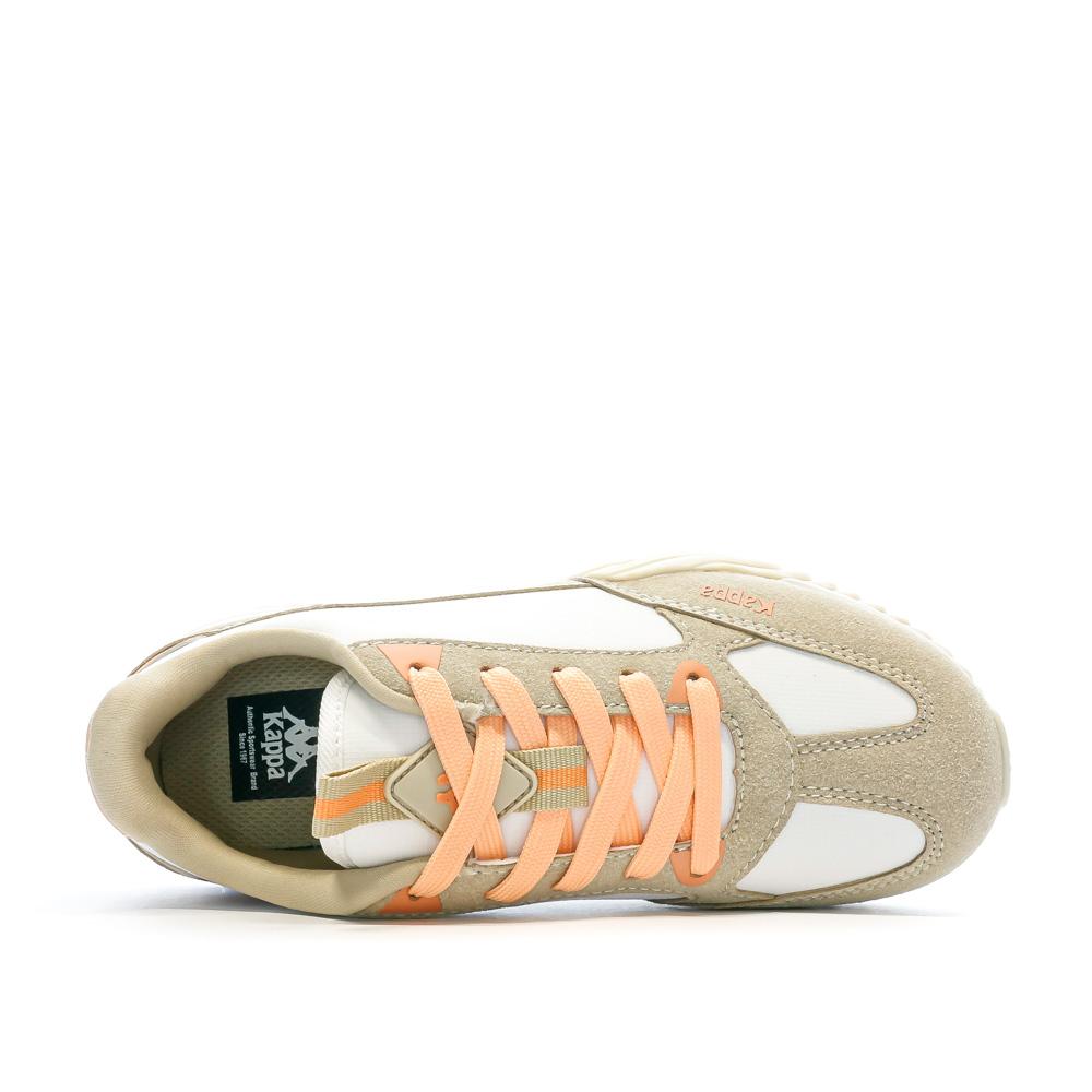 Kappa Baskets Blanches Fille KAPPA Authentic Arklow