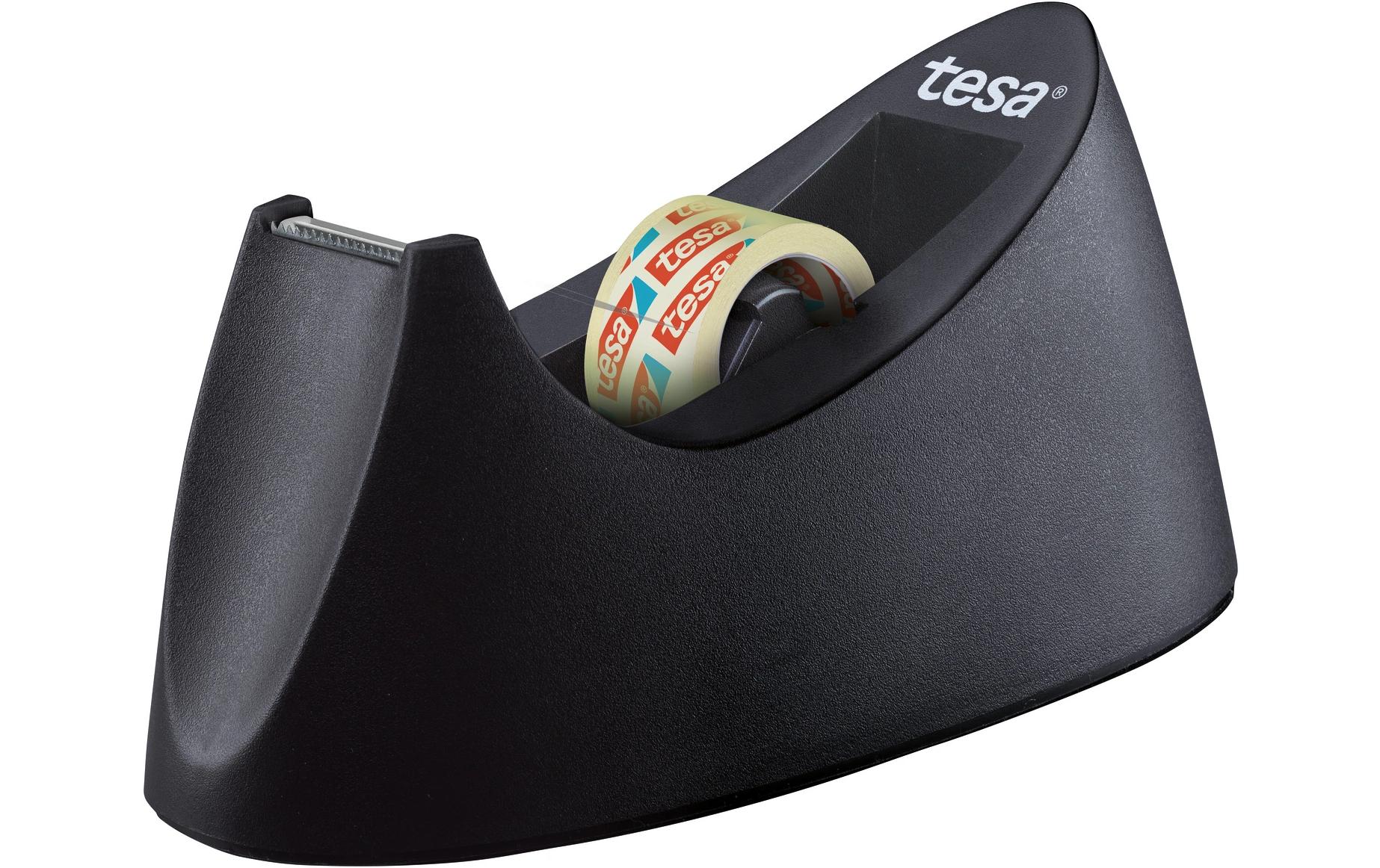 Tischabroller Easy Cut Curve inkl. 1x tesafilm, schwarzRutschfester Tischabroller für einfache Handhabung und sauberen Schnitt