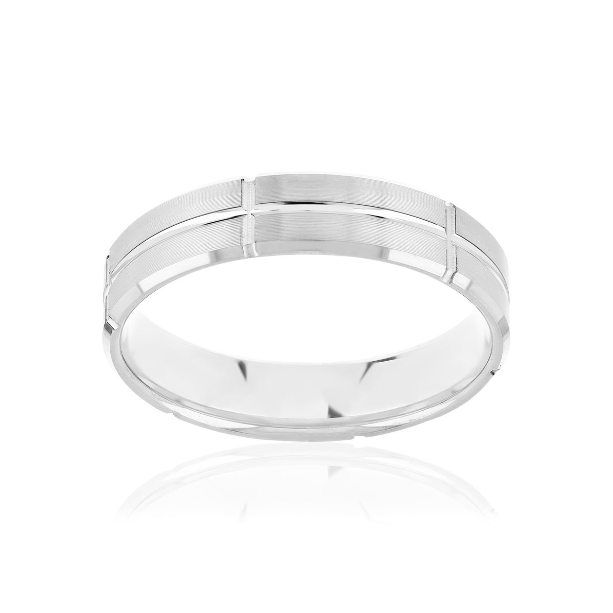 Alliance platine 950 blanc