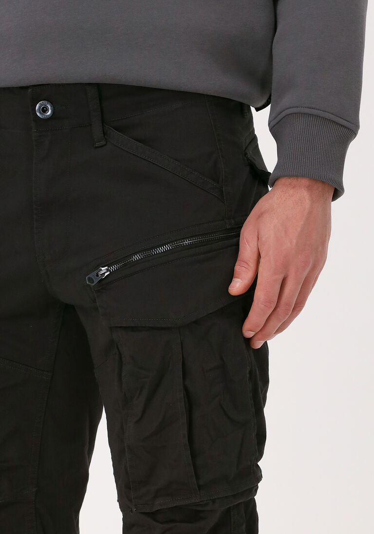G-STAR RAW antraciet g-star raw cargobroeken rovic zip 3d regular tapered