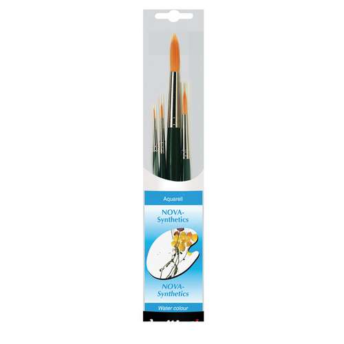 da Vinci NOVA Synthetik-Malpinsel-Set, Serie 4219 Aquarellpinsel