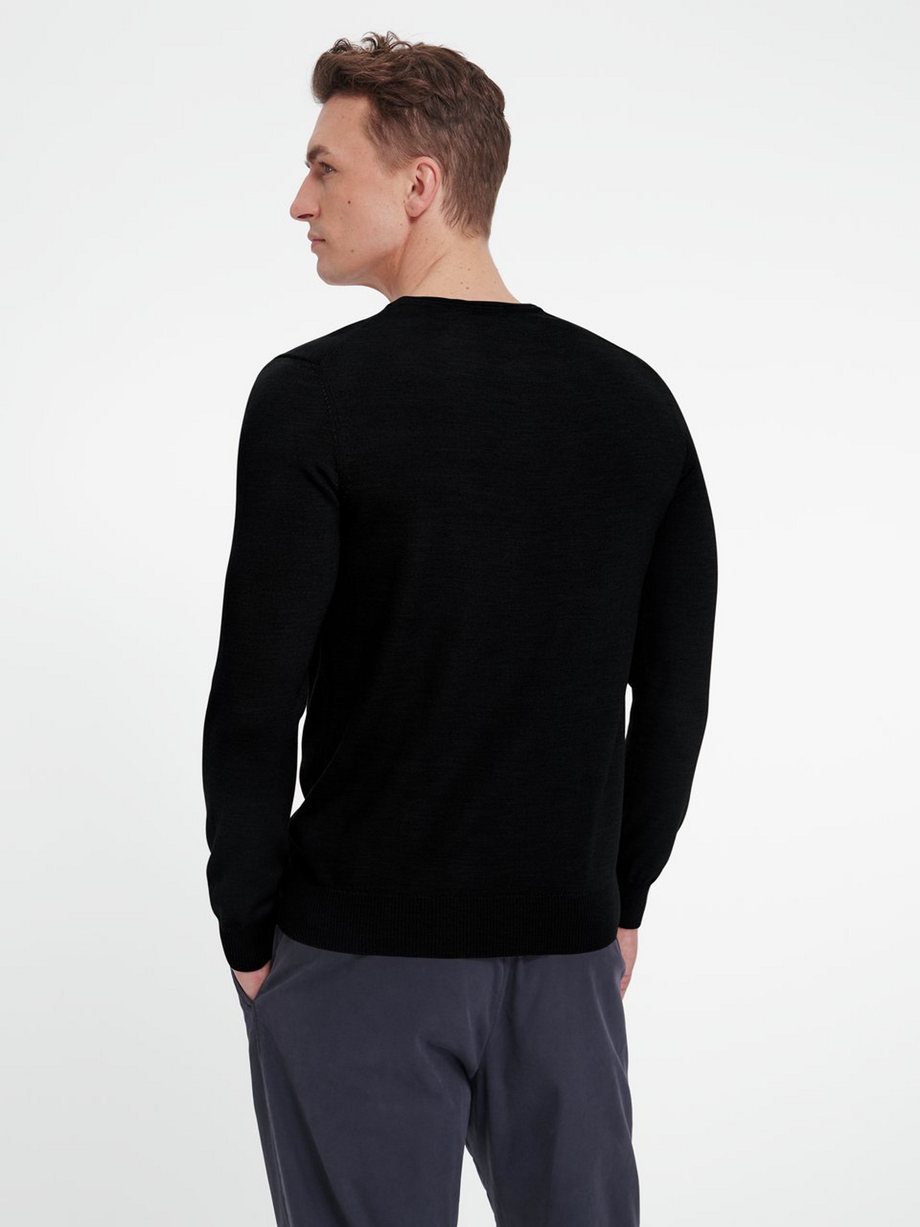 Rundhals-Pullover 