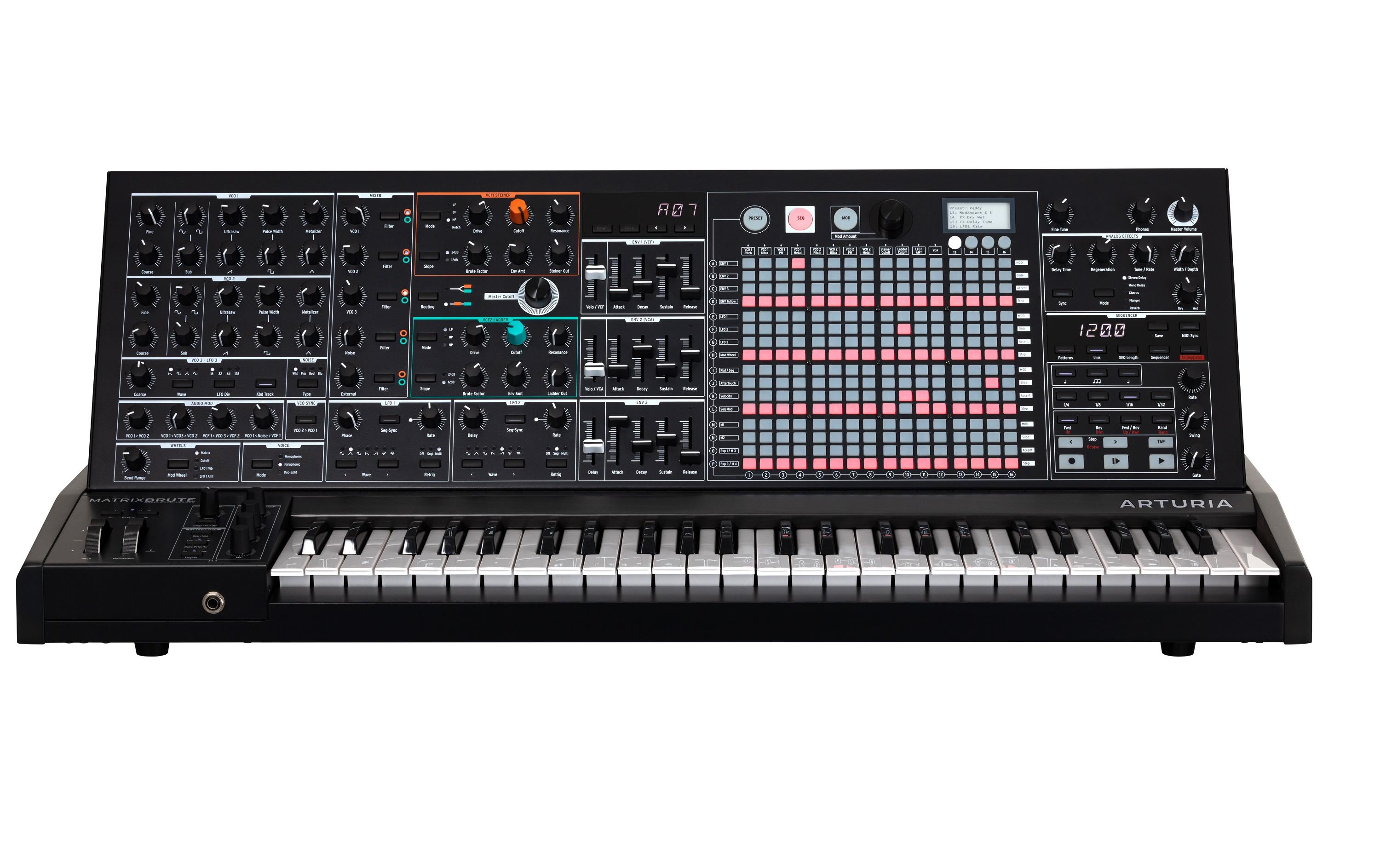 Synthesizer MatrixBrute – Noir Edition<br>Analoger Matrix Synthesizer
