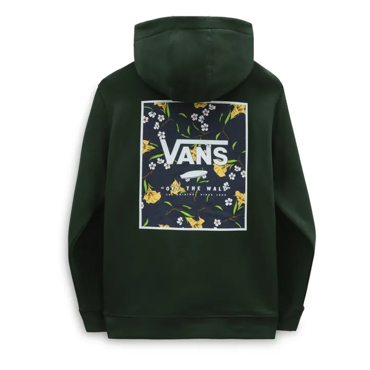 Vans Hoodie Imprimé Box | Vert foncé