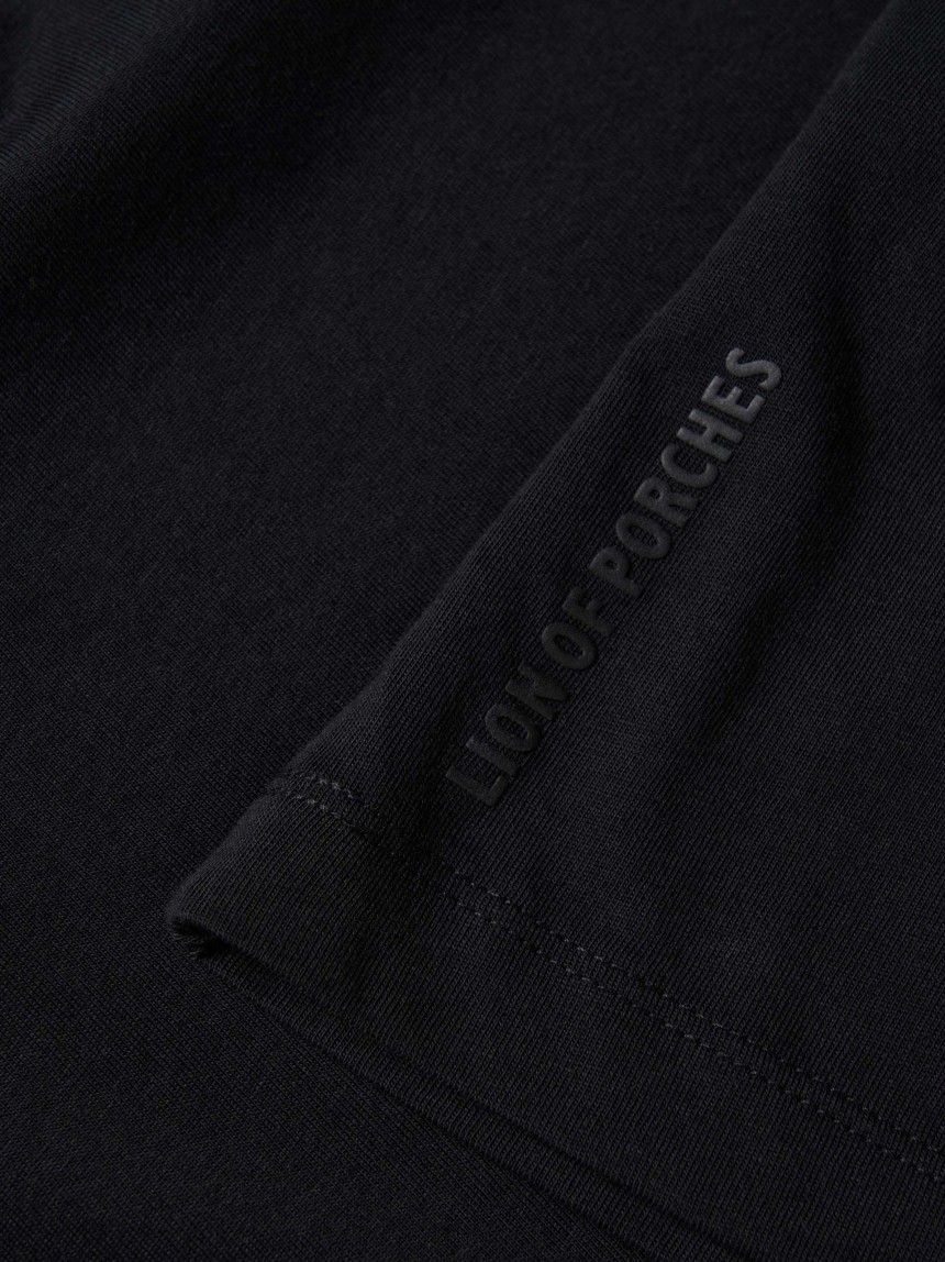 T-shirt de algodão decote em V