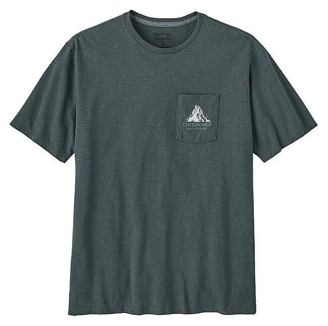 PATAGONIA - T-SHIRT MC M'S CHOUINARD CREST POCKET RESPONSIBILI