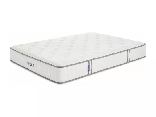 Matelas 140 x 190 cm ressorts ensachés et mousse viscoélastique - épaisseur 23cm - Confort Ferme - IDEAL