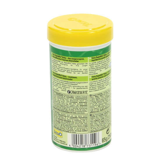 Aliment complet pour tortue d'eau, Reptomin, 250 ml