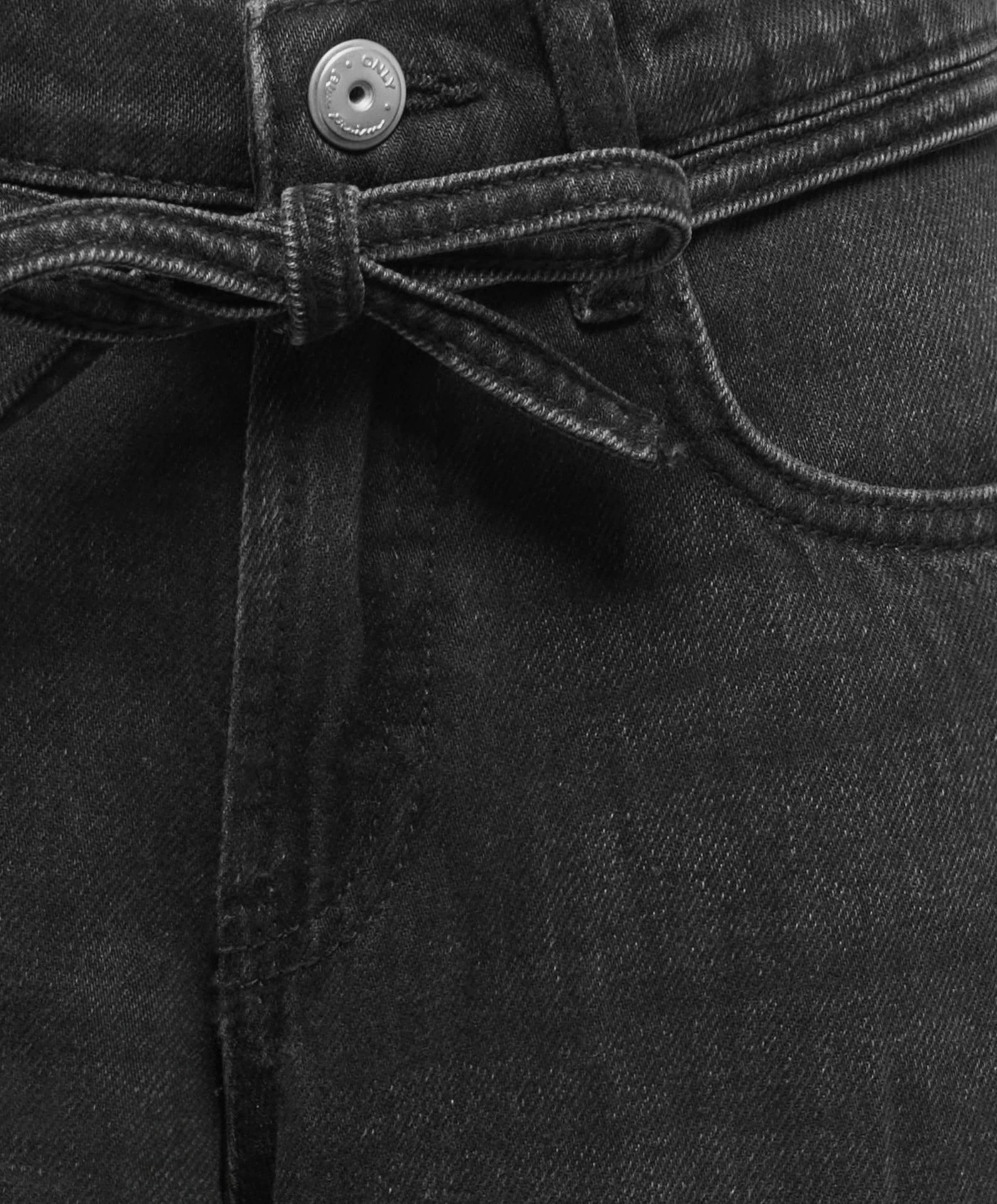 Only KOGGIANNA STRAIGHT DNM PIM730 meisjes jeans zwart