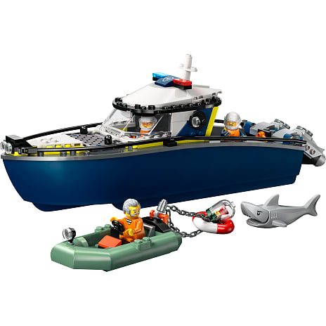 LEGO City Politibåd på forbryderjagt 60456