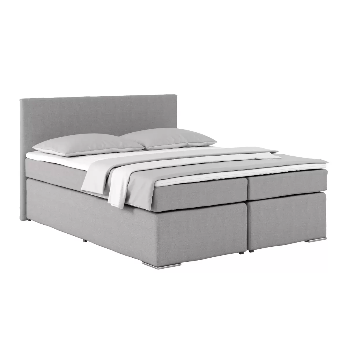 Boxspringbett Nero 160 x 200 Grau