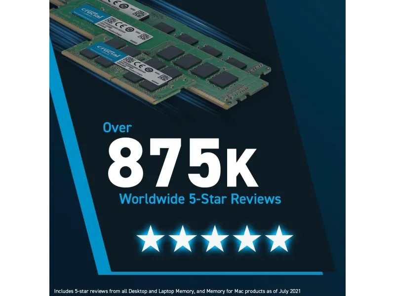 Crucial - DDR5 - sæt - 96 GB: 2 x 48 GB - SO DIMM 262-PIN - 5600 MHz / PC5-44800 - CL46 - 1.1 V - on-die ECC - sort