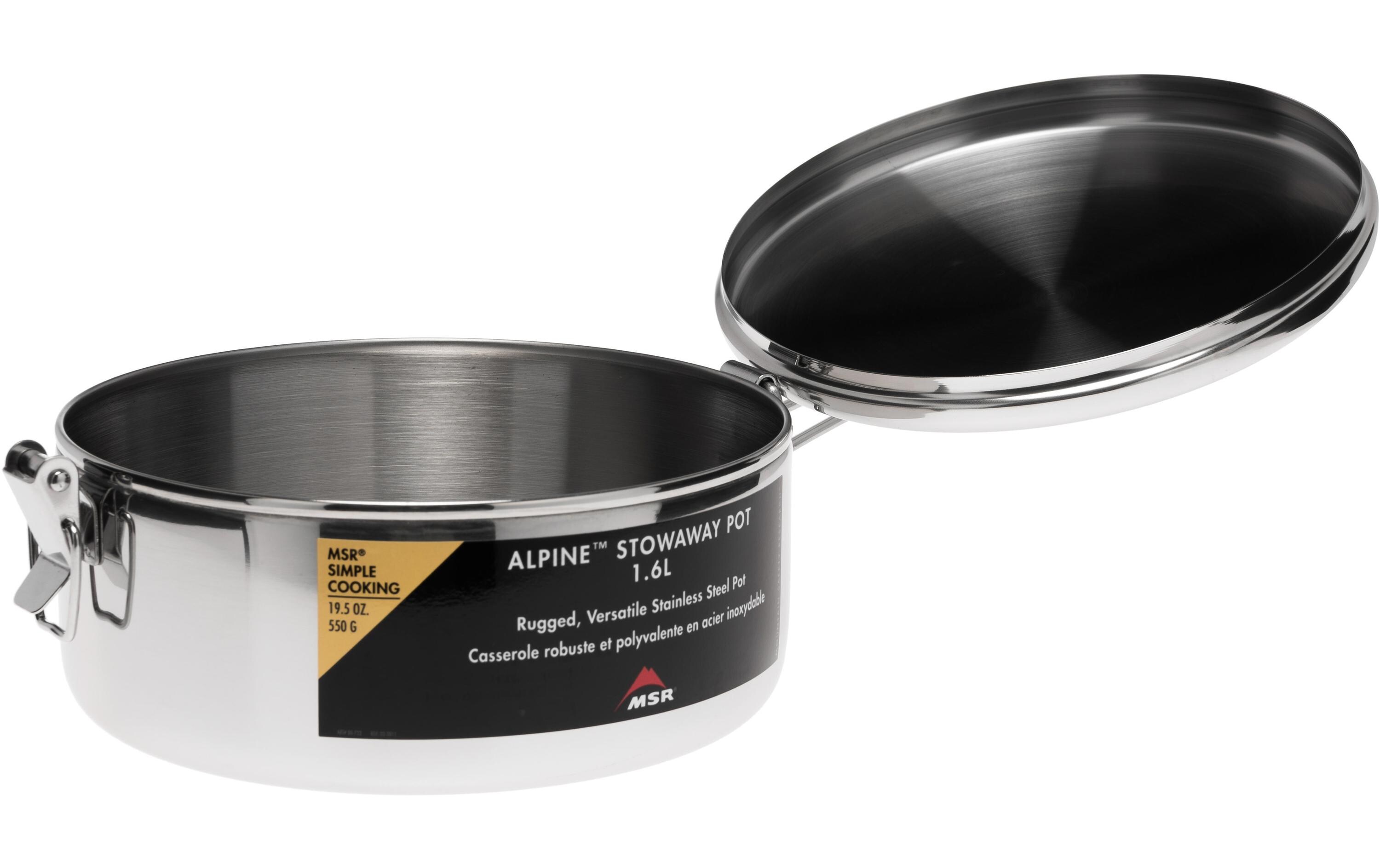 Topf Alpine StowAway Pot 1.6 lKochgeschirr