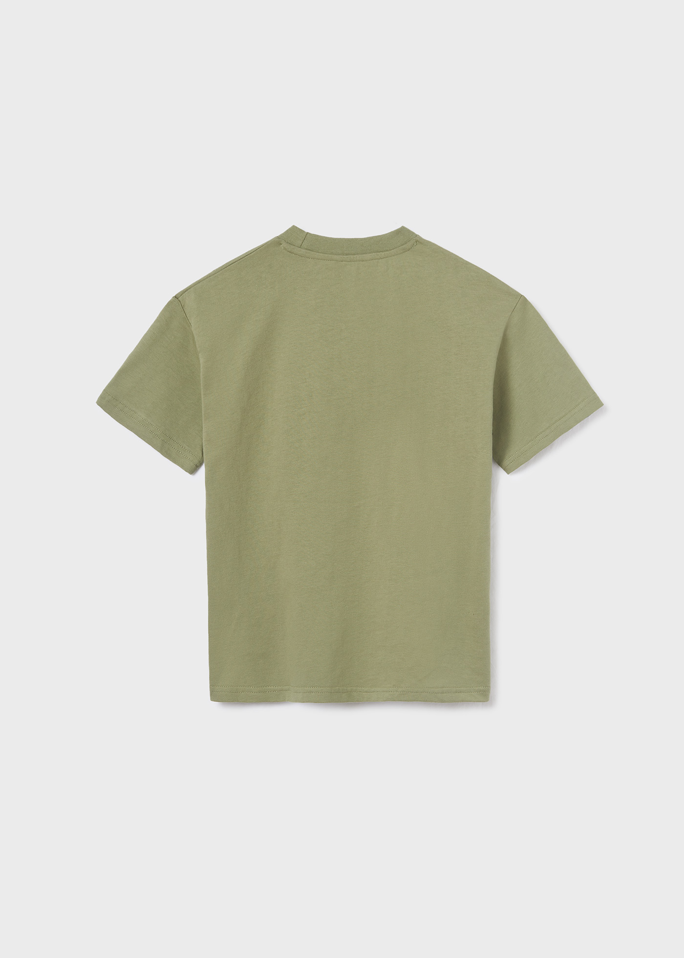 Camiseta infantil de algodão estampada