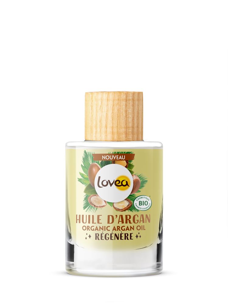 Lovea Arganöl<br>50 ml, Flasche, Öl, Bio regeneriert