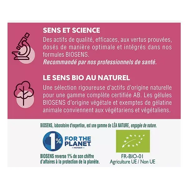 Programa Noturno de Emagrecimento Biosens Orgânico - 30 cápsulas vegetais