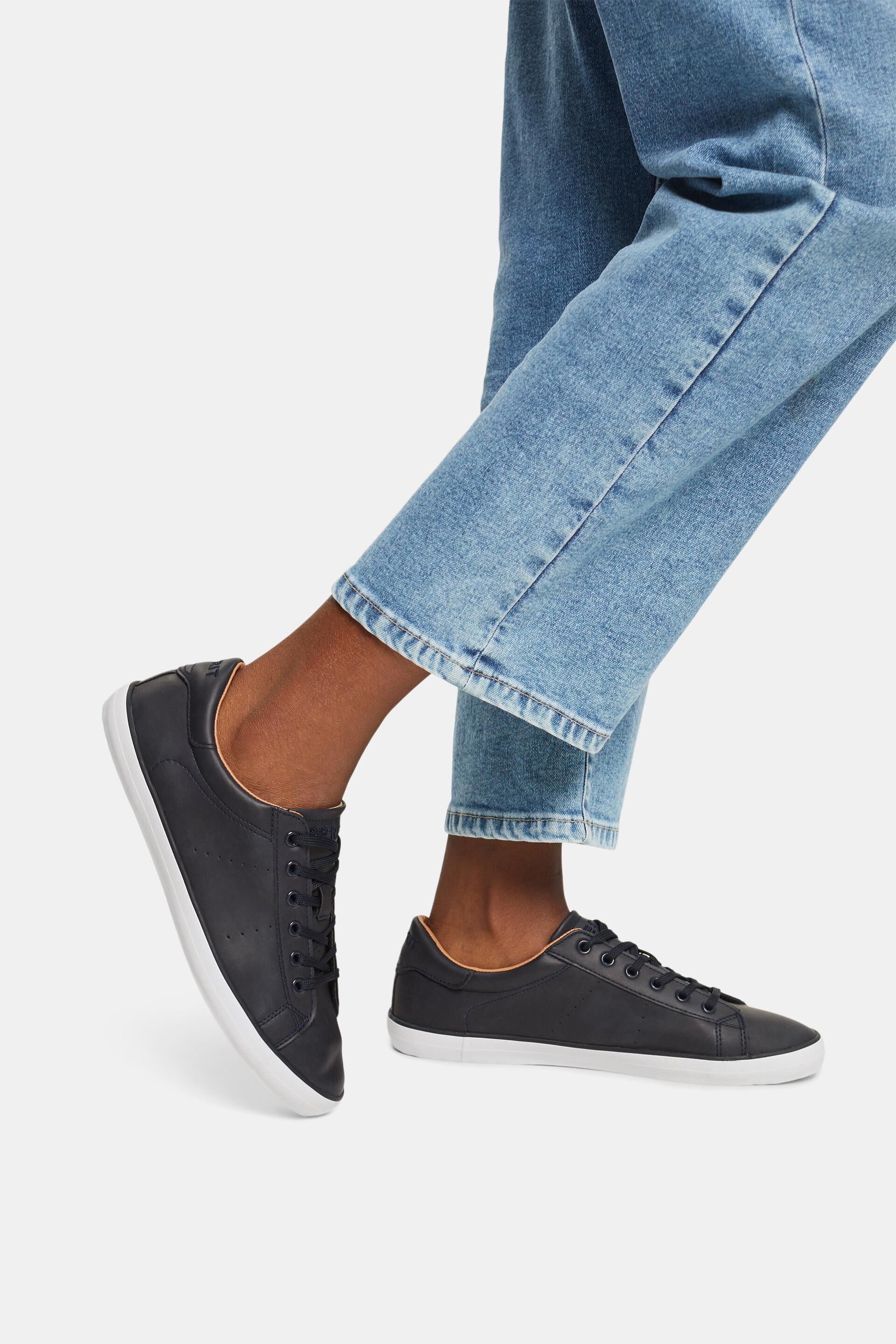 Sneakers en similicuir