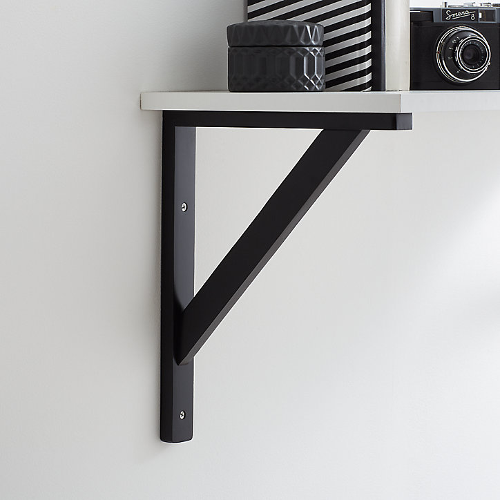 Équerre bois 250 X 300 Noire Timber Form
