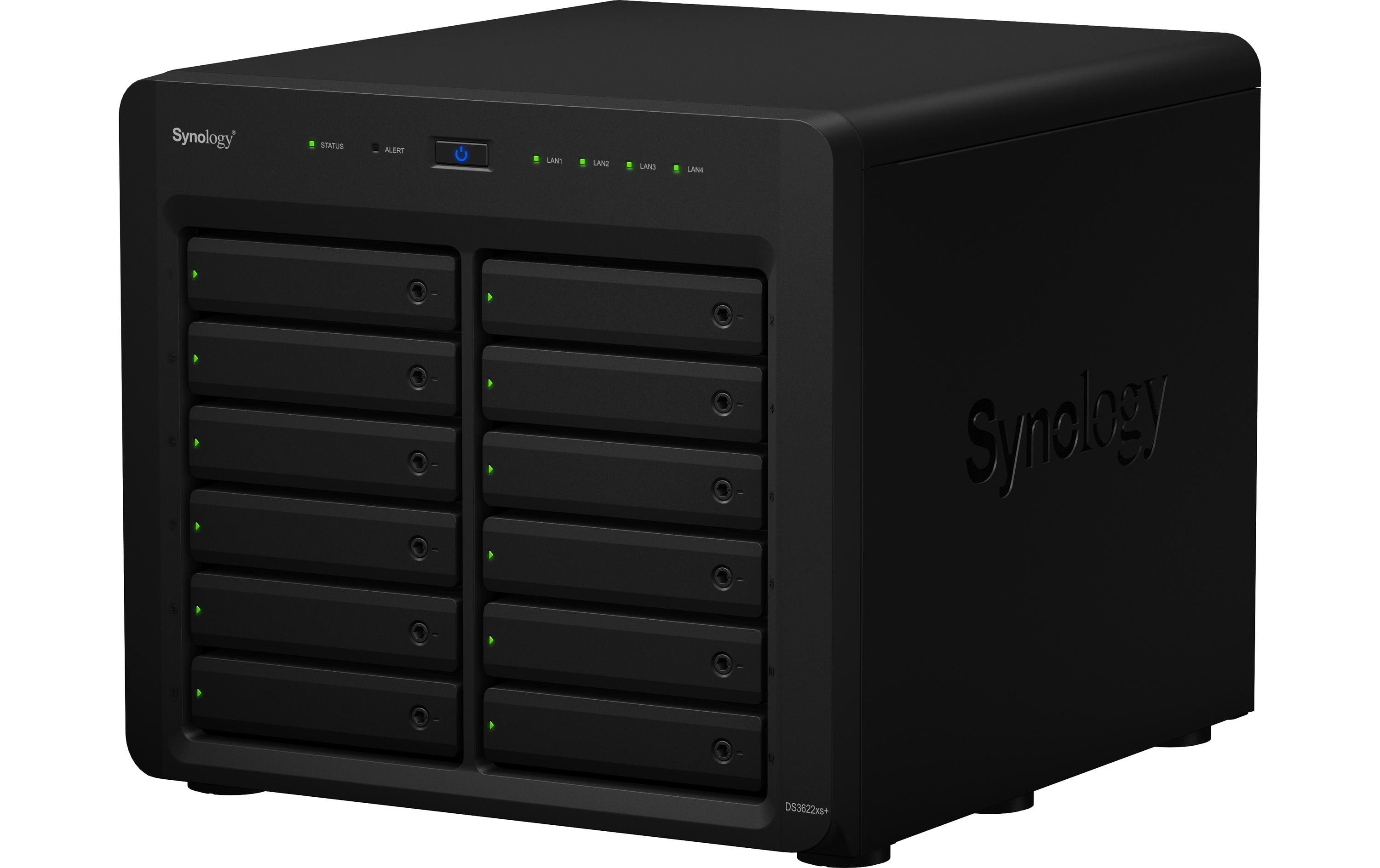 NAS DiskStation DS3622xs+ 12-bay<br>NAS mit 12 Laufwerkschächten