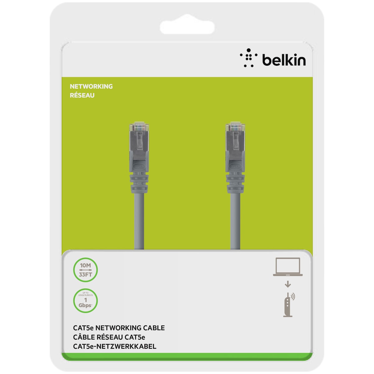 Belkin Cat5e nettverkskabel (10 m)