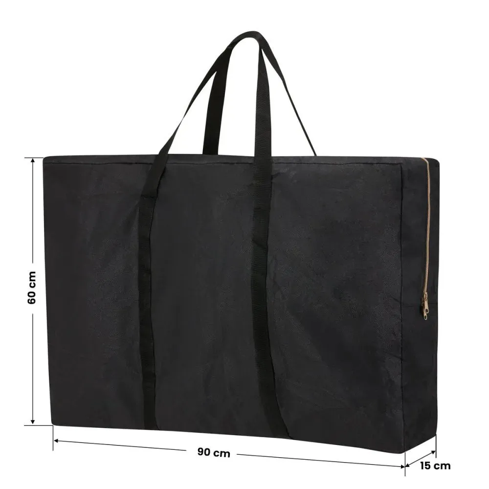 Activeshop sammenklappelig massagebriks i aluminium, model Activ Fizjo Comfort, pink
