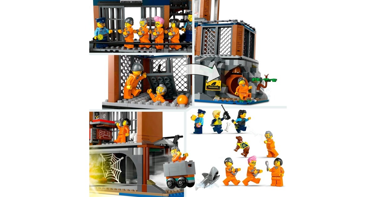 LEGOCity - Politiegevangeniseiland Constructiespeelgoed  (60419)