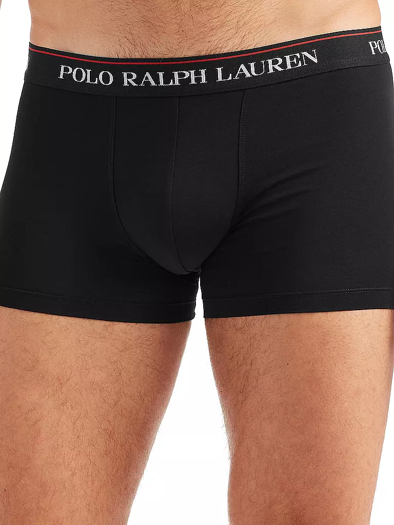 POLO RALPH LAUREN Pants 3-er Pkg schwarz  schwarz