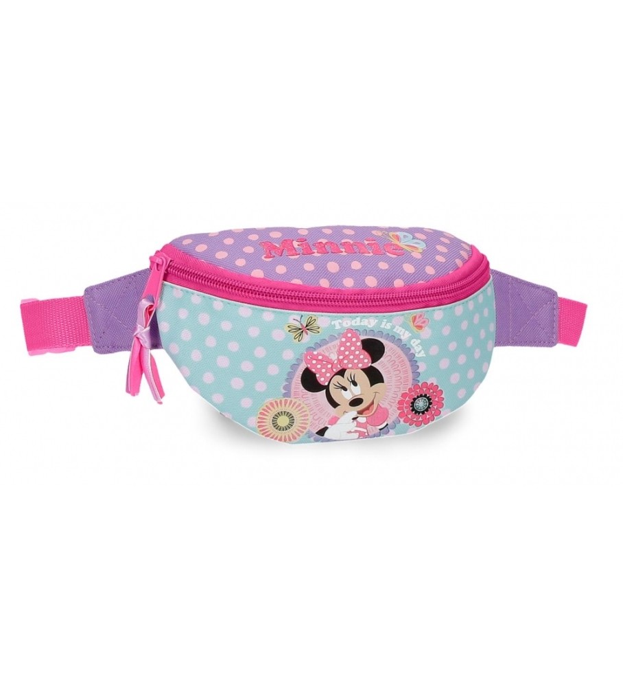 Disney Riñonera Minnie Hoje é o meu dia lila