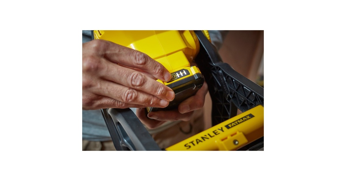 StanleyFATMAX V20 18V Werklamp  (Geel/zwart, Accu en oplader niet inbegrepen)