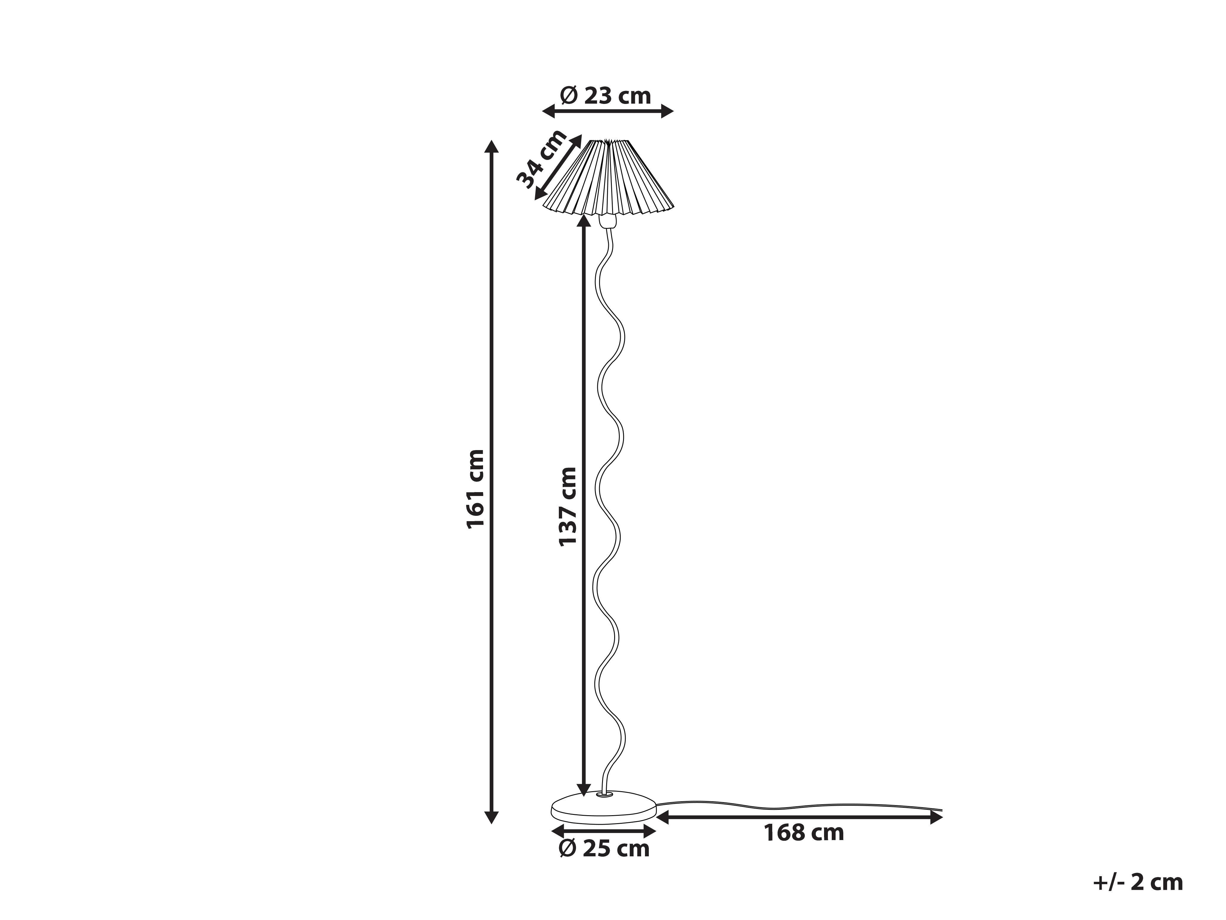 Staande lamp JIKAWO Metaal Roze